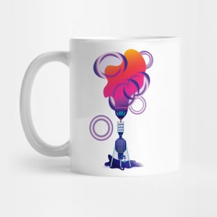 Funky water tap machine Mug